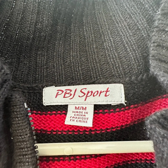 PBJ Sport Women’s Christmas Snowman Sweater Cardigan Size Medium - Picture 6 of 6